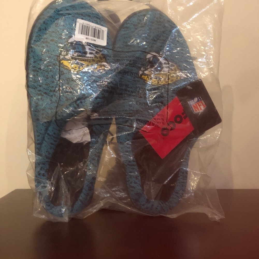 NFL Team Logo Men's Slippers - Blue